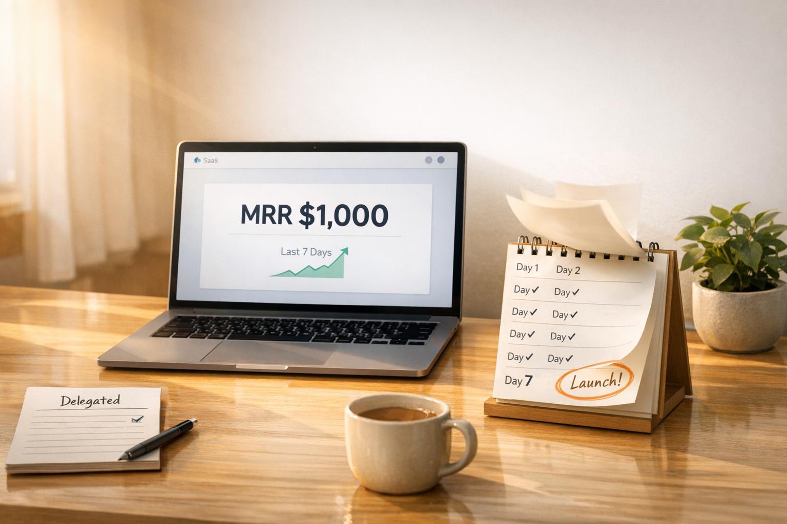 How AI Builds $1K MRR Micro-SaaS in 7 Days