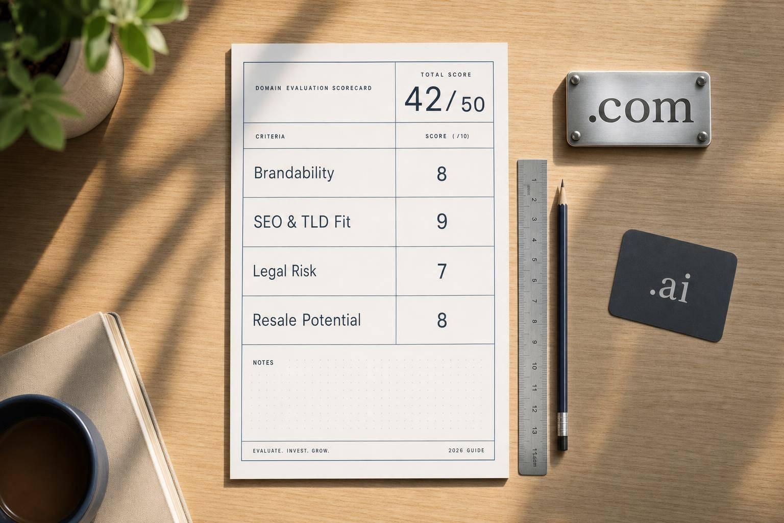 The Ultimate Guide to Evaluating Domain Names in 2026
