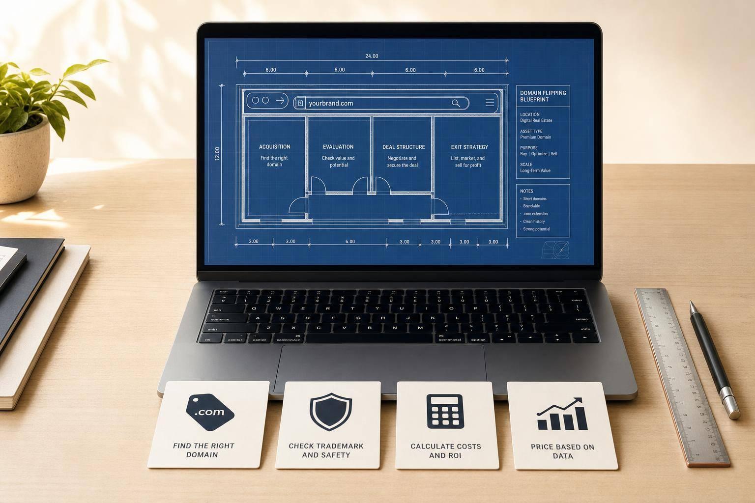 Domain Flipping 101 – How to Buy and Sell Your First Digital Property