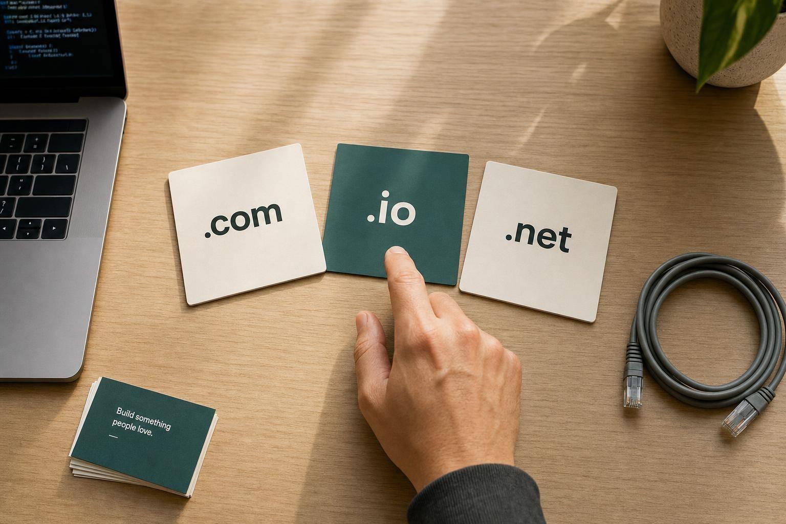 .com vs .io vs .net: Which Domain Extension Should You Actually Buy?